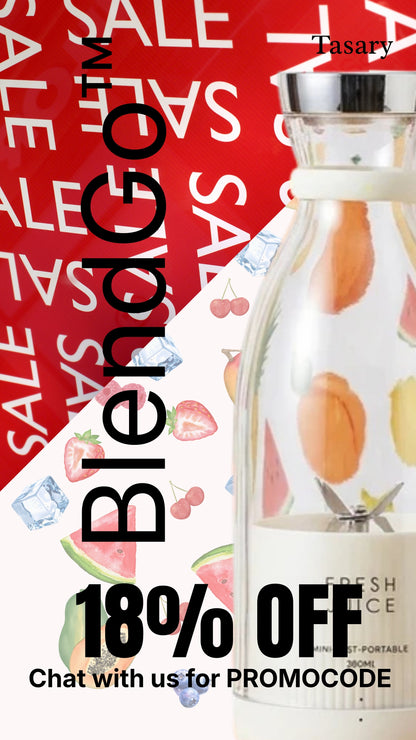 BlendGo™ Portable Mini Blender (350ml)