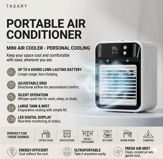 Compact Desk Air Conditioner - Portable AC